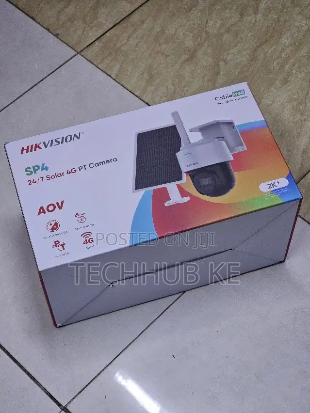 Hikvision DS-2CFSP4/4G(4mm)(O-STD)/EU 4MP 24/7 Solar Camera