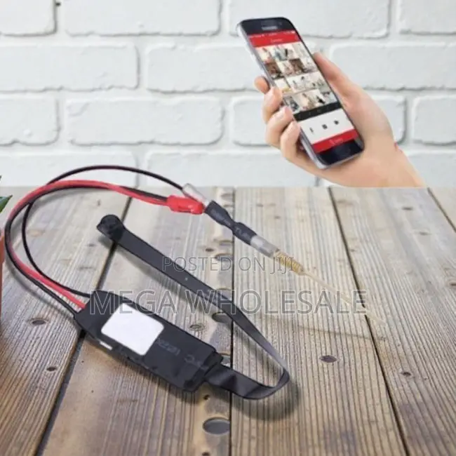 Rechargeable 1080P Full HD Mini Wireless Pin Hole Wi-Fi Spy Camera