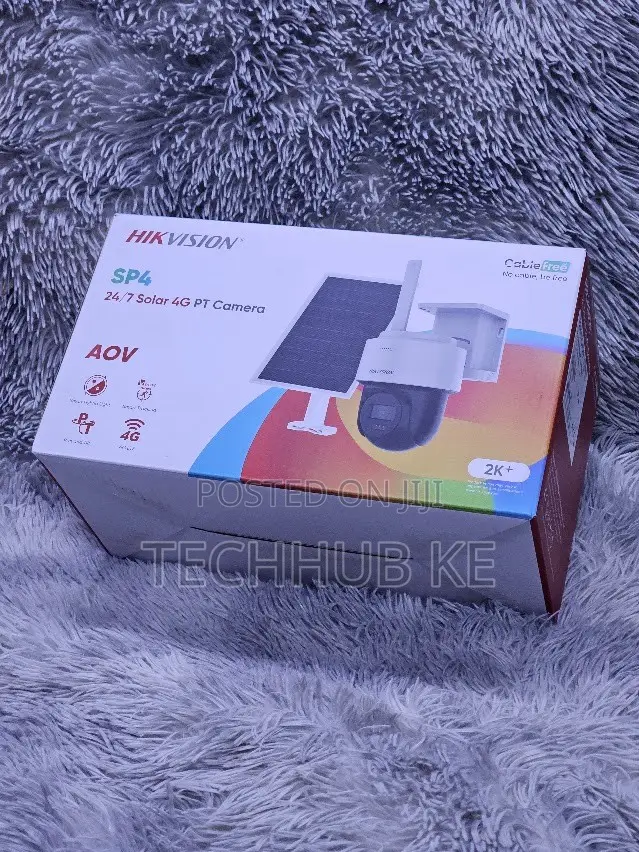 Hikvision DS-2CFSP4/4G 4MP 24/7 Solar 4G PT Camera 24/7 Surveillance