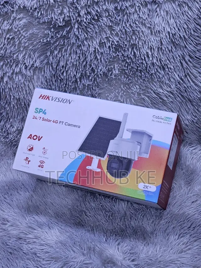 Hikvision 4G 24/7 Solar PT Camera Reliable 24/7 Remote Surveillance