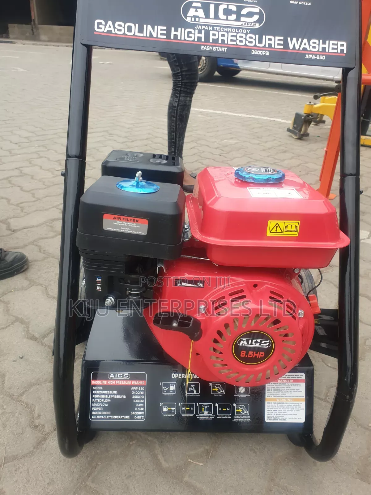 Gasoline High Pressure Washer