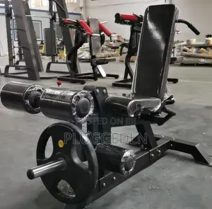 Heavy-Duty, Plate-Loaded Leg Extension and Leg Curl Combo Machine