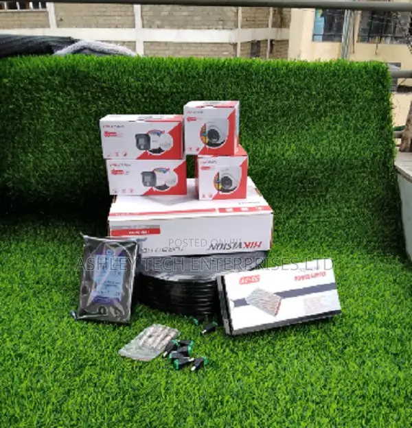 Hikvision 4CH 2MP Indoor Outdoor CCTV Kit