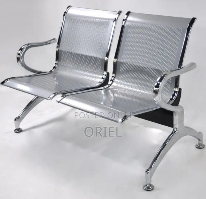 2-Seater Office Waiting Bench : Office Guest Waiting Seat
