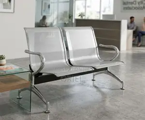 2-Seater Office Waiting Bench : Office Guest Waiting Seat