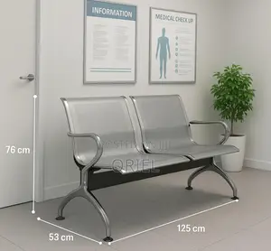 2-Seater Office Waiting Bench : Office Guest Waiting Seat