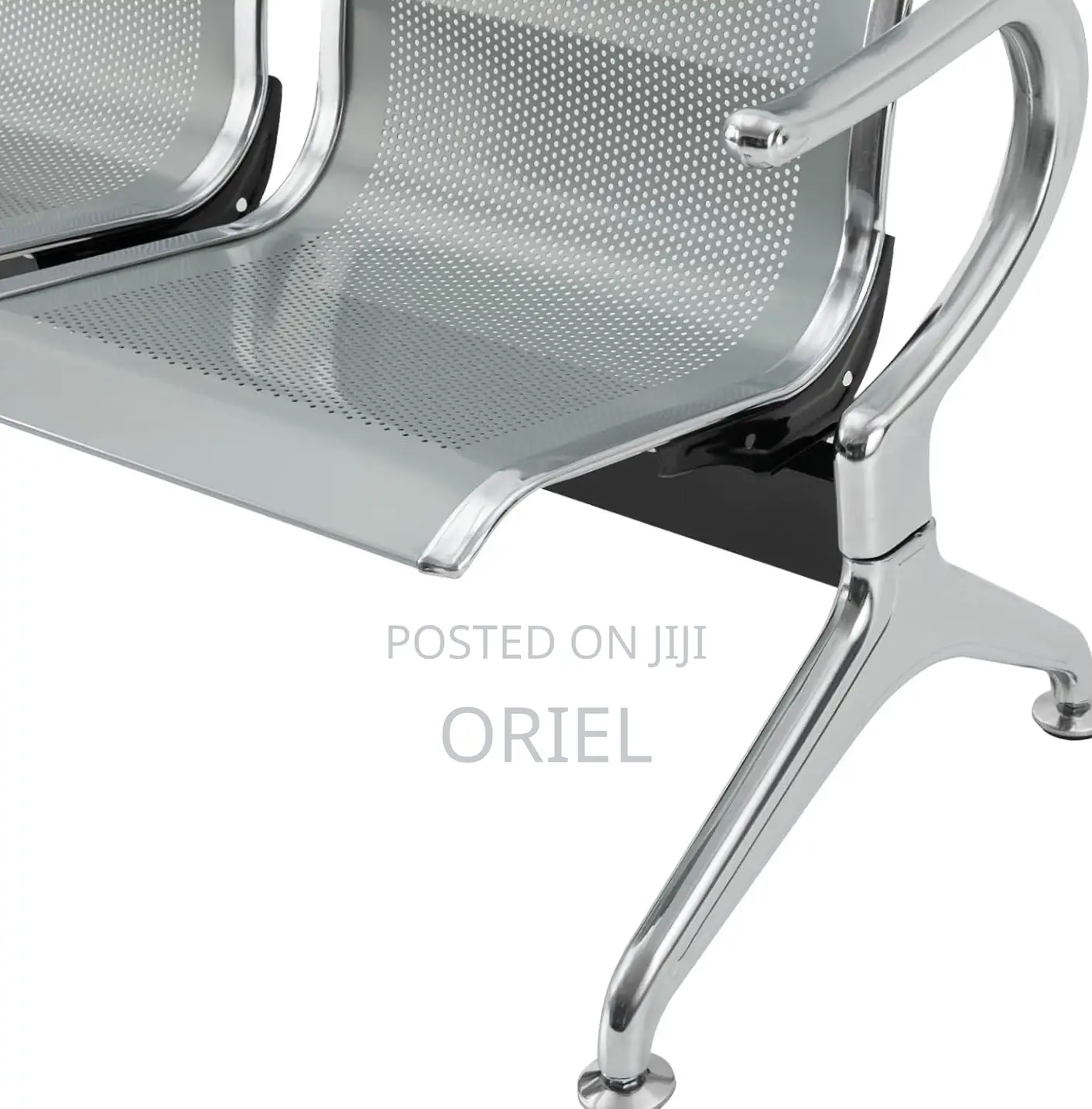 2-Seater Office Waiting Bench : Office Guest Waiting Seat