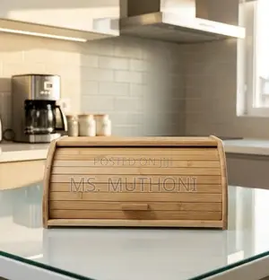 38×28×18 Cm Bamboo Bread, Cake, and All Bites Bin