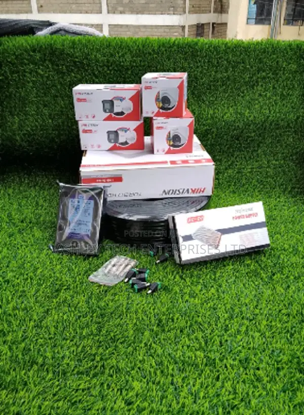 Hikvision 4 Camera Full Security Surveillance Kit