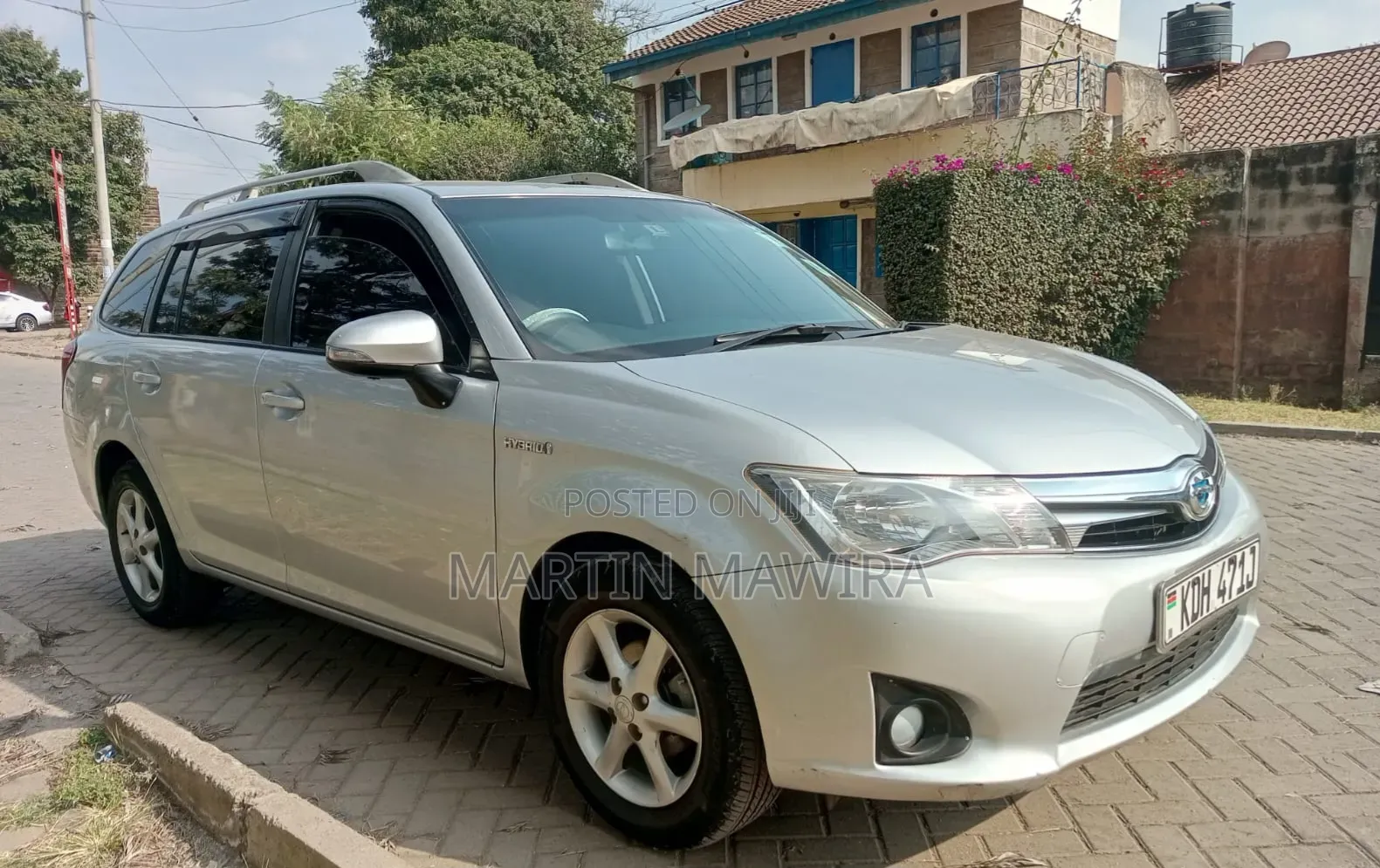 Toyota Corolla Fielder 2015 Silver