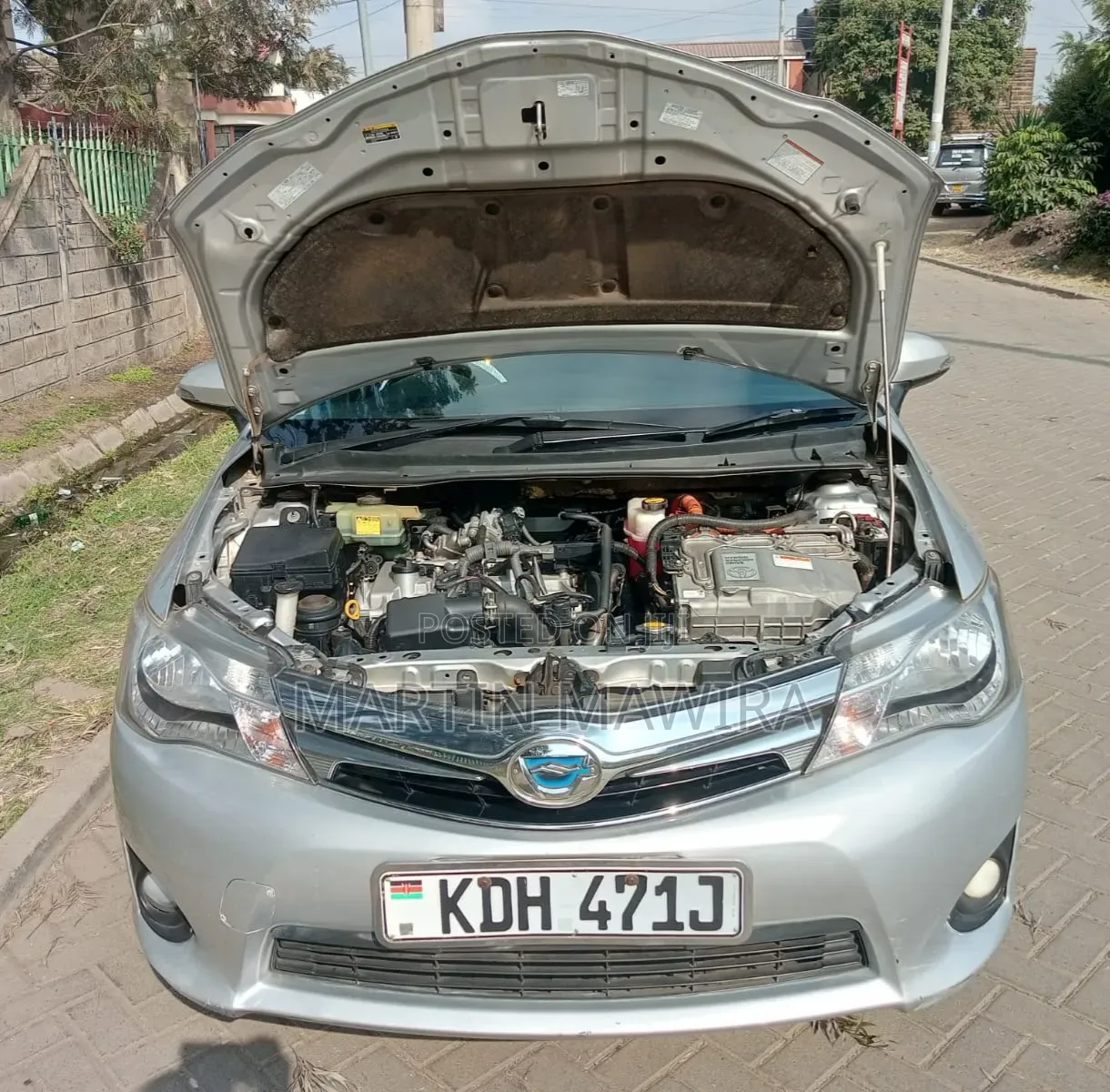 Toyota Corolla Fielder 2015 Silver