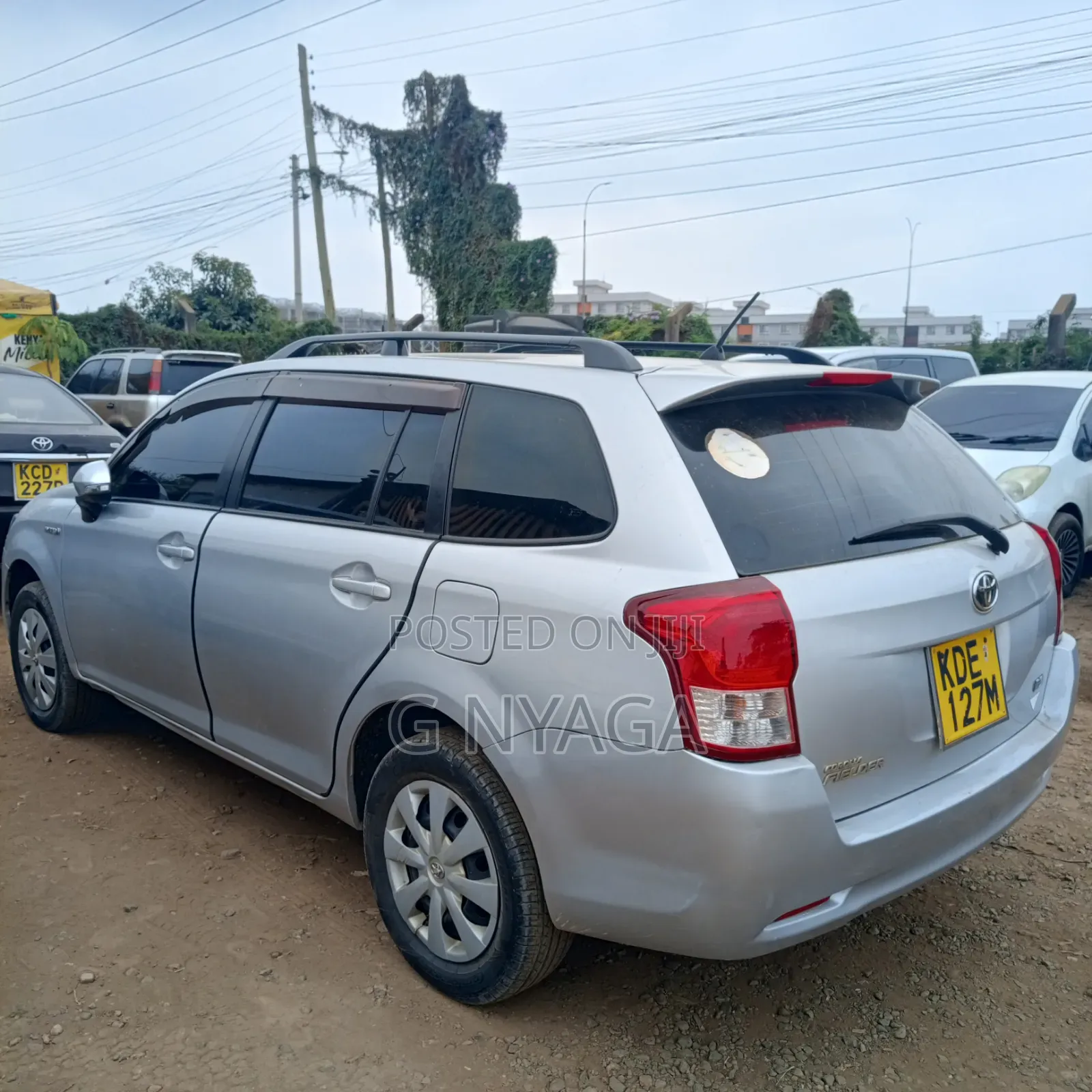 Toyota Corolla Fielder 2014 Silver