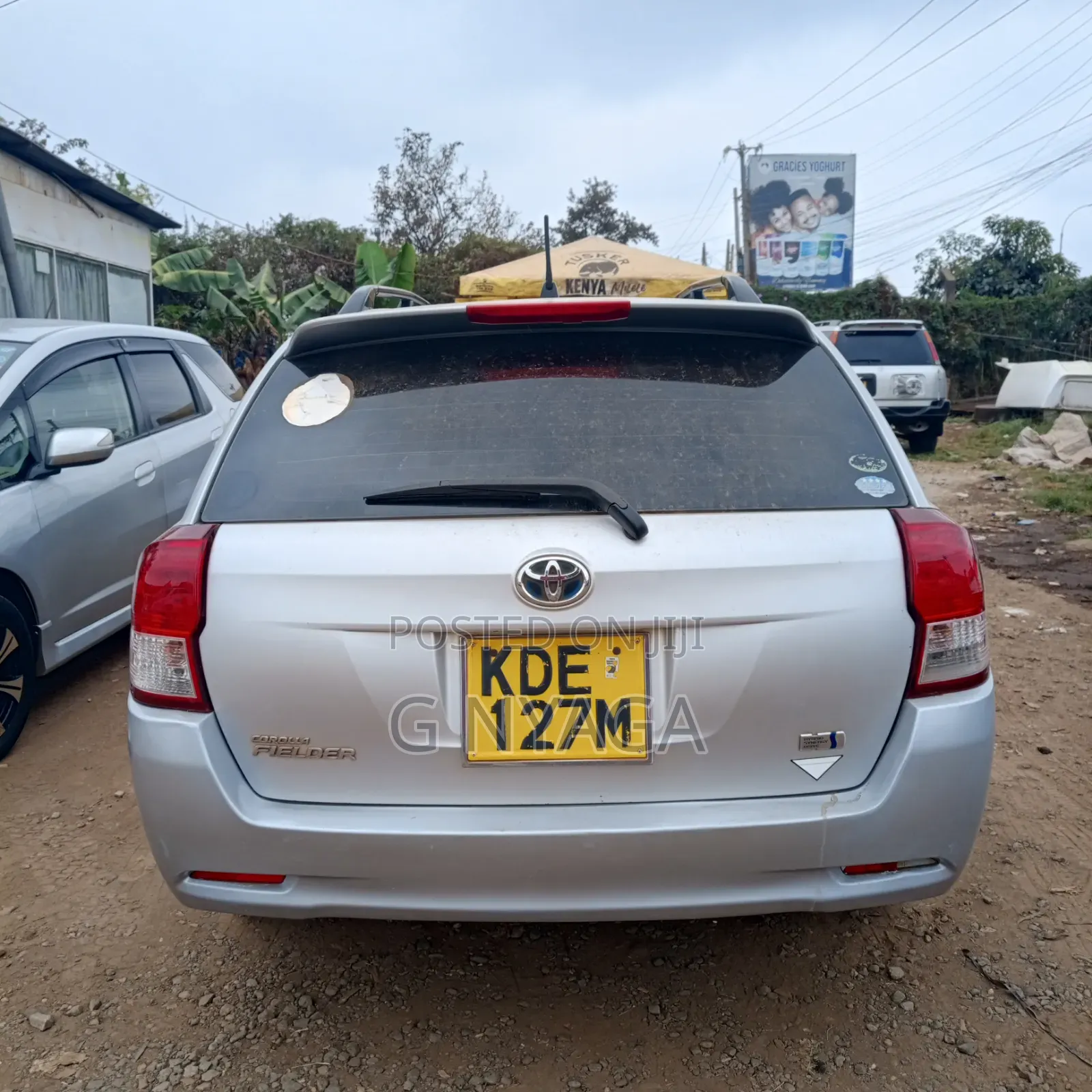 Toyota Corolla Fielder 2014 Silver