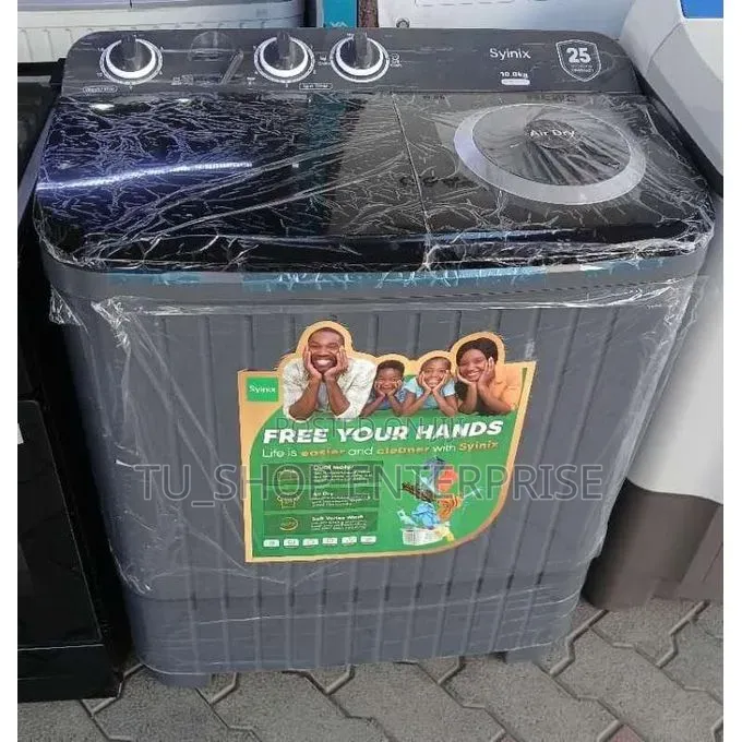 Syinix Twin Tub Top Load 10kg