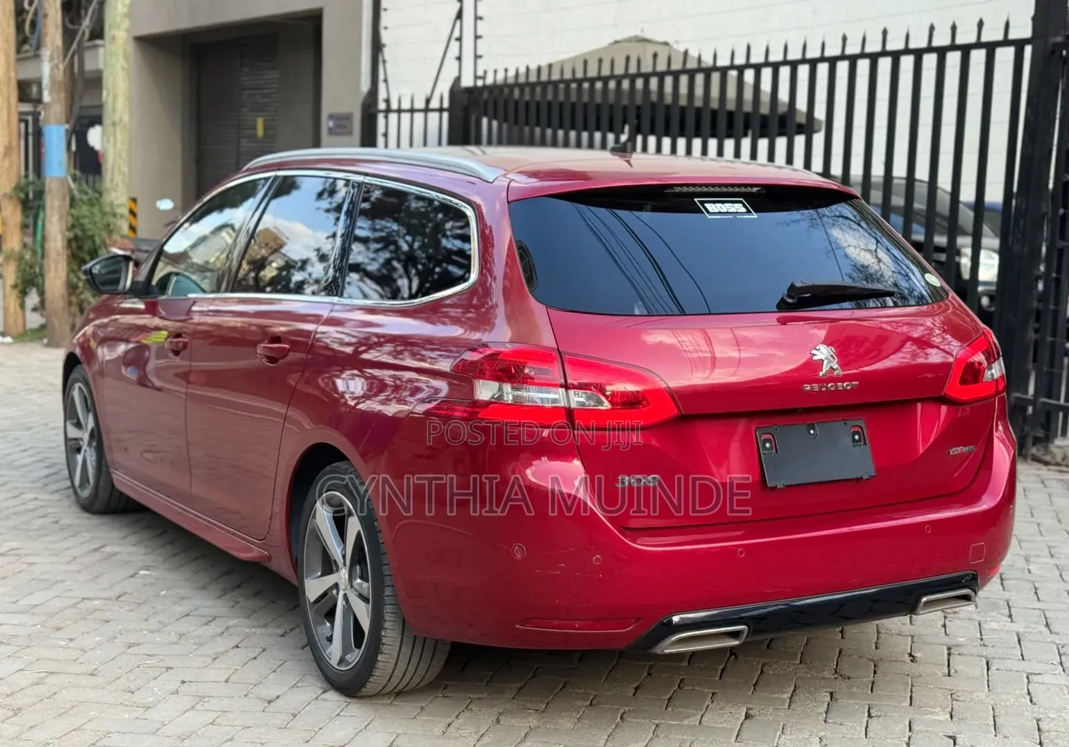 Peugeot 308 2019 Red