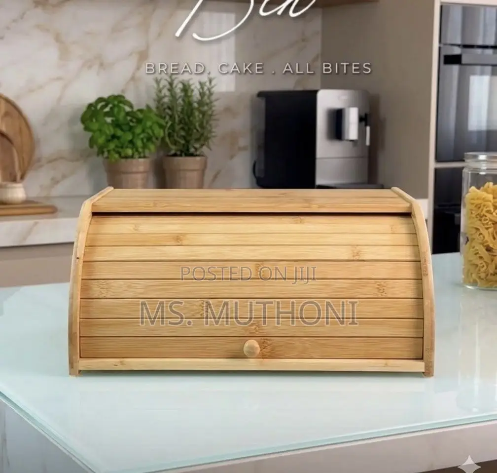 Premium Bamboo Multipurpose Snack / Bread Box