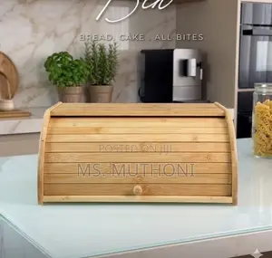 Premium Bamboo Multipurpose Snack / Bread Box