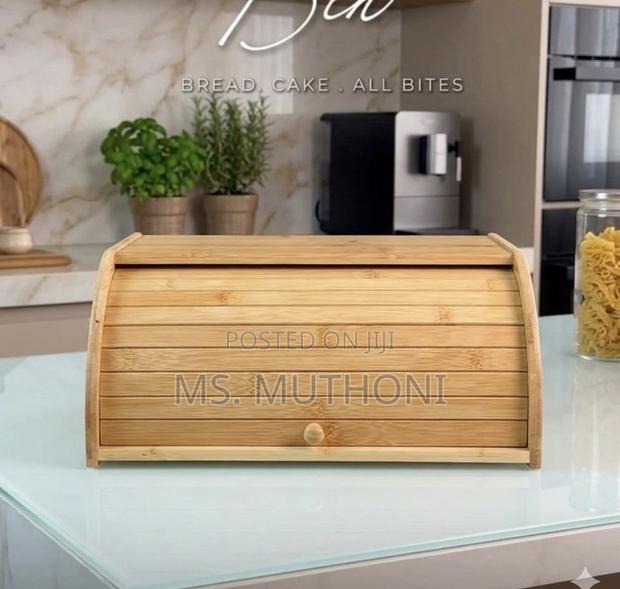Premium Bamboo Multipurpose Snack / Bread Box