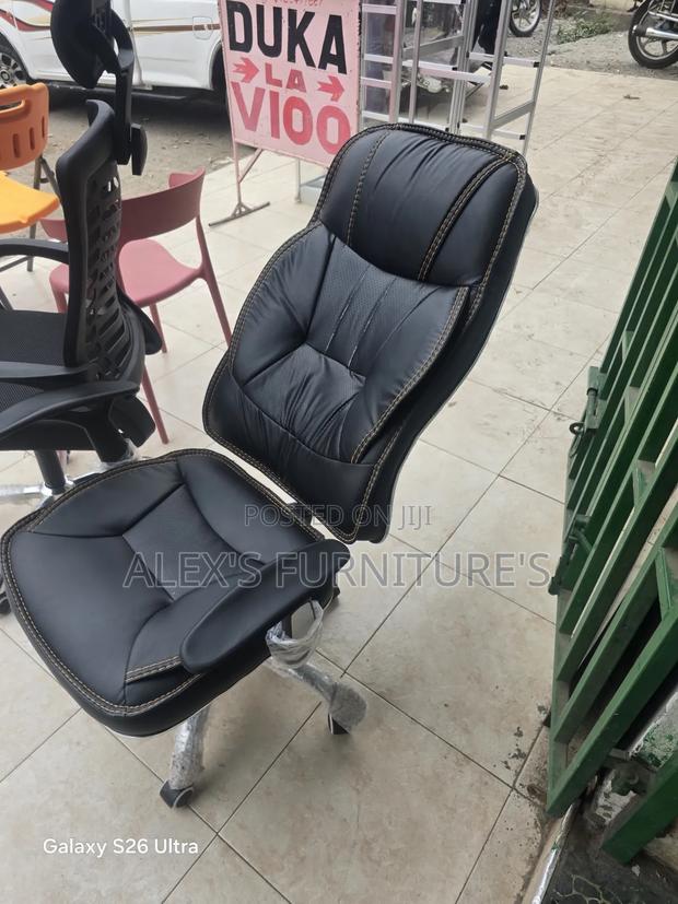 Leather Back Office Chairs - thumbnail 2