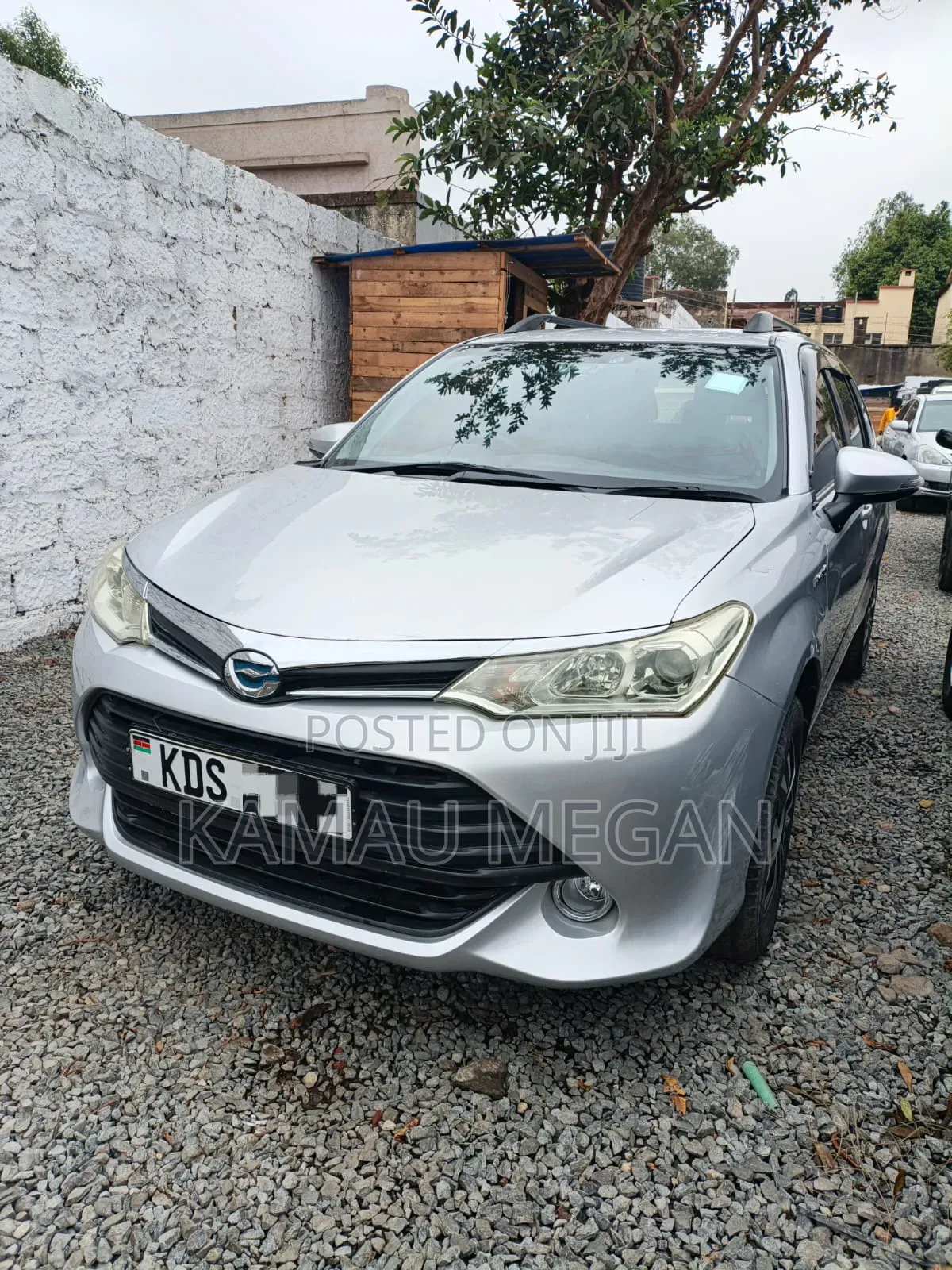 Toyota Corolla Fielder 2017 Gray