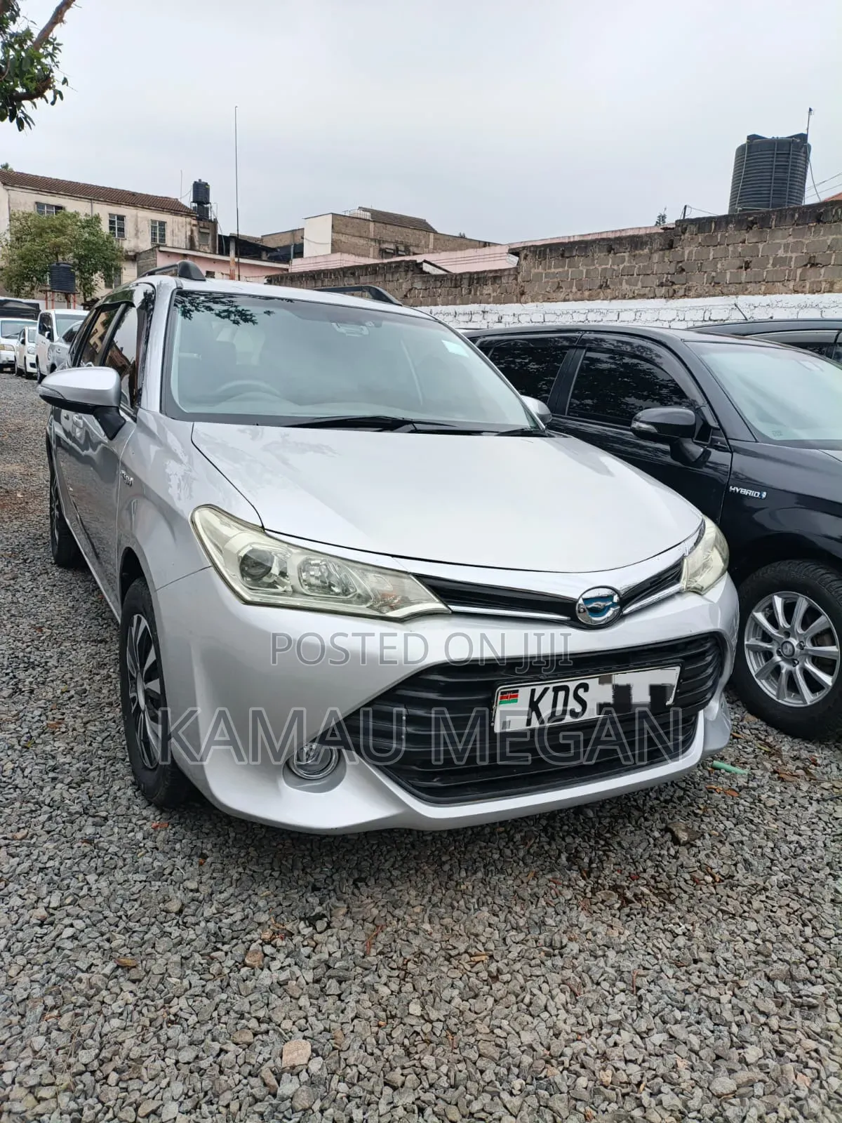 Toyota Corolla Fielder 2017 Gray