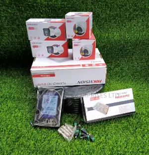 Hikvision 4CH HD CCTV Kit With 2MP Night Vision Cameras