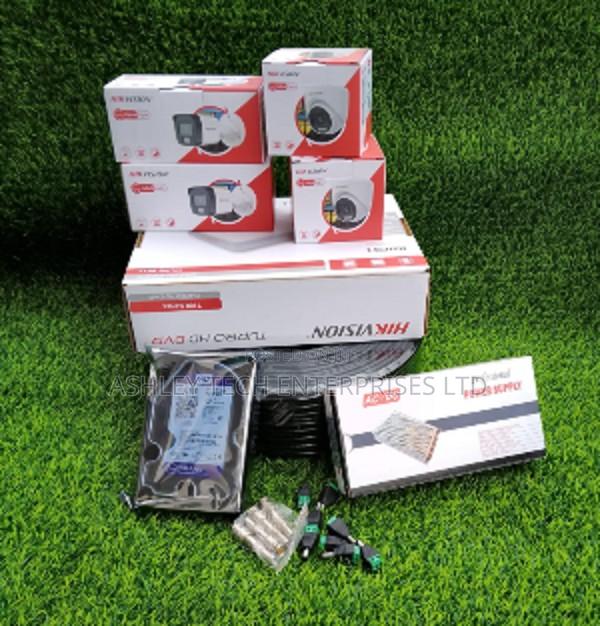 Hikvision 4CH HD CCTV Kit With 2MP Night Vision Cameras