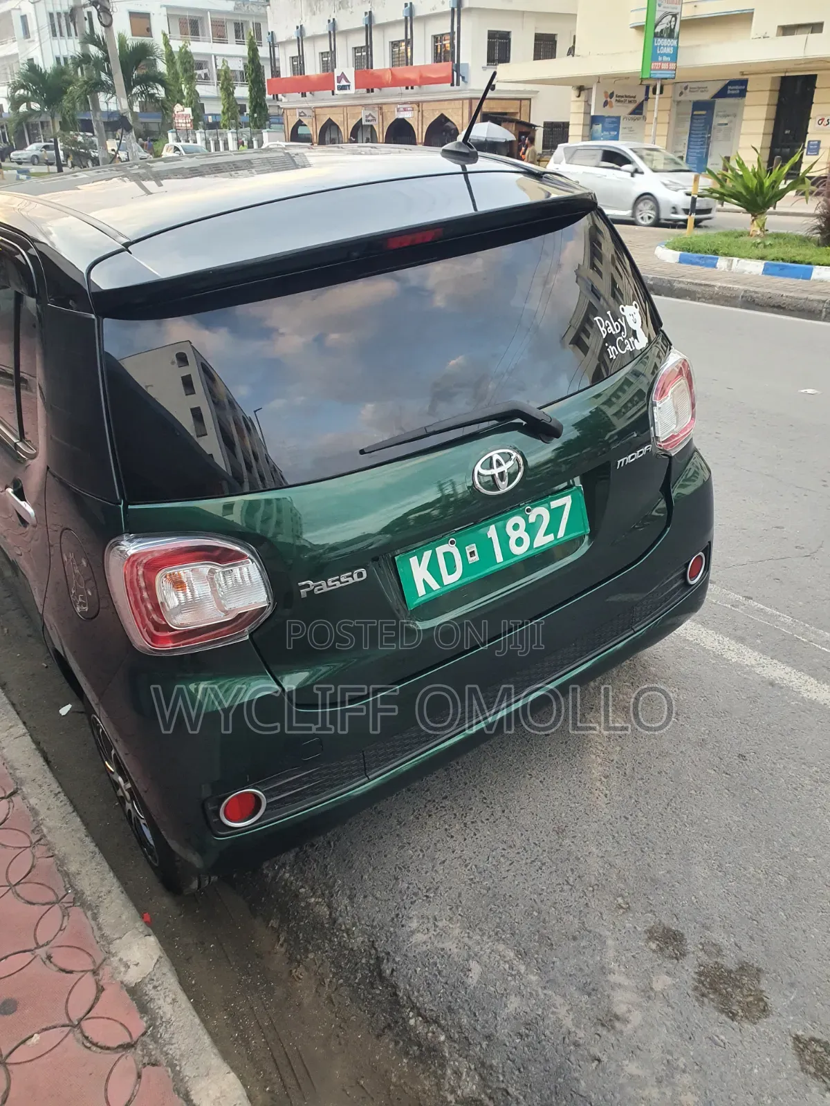 Toyota Passo 1.0 AWD 2017 Green