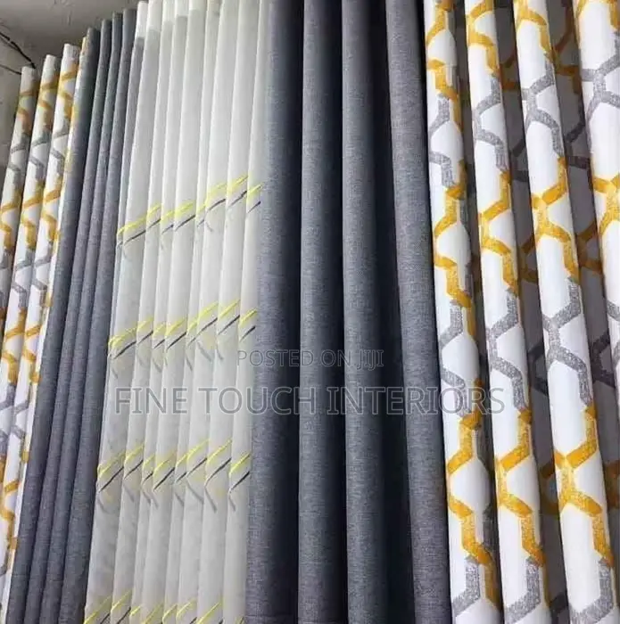 Elegant Home Curtains With Modern Prints