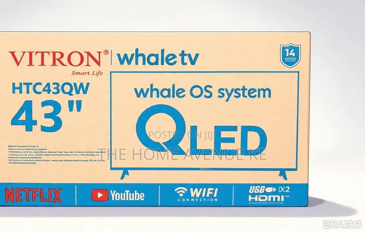 Vitrom 43 Whale OS System QLED TV