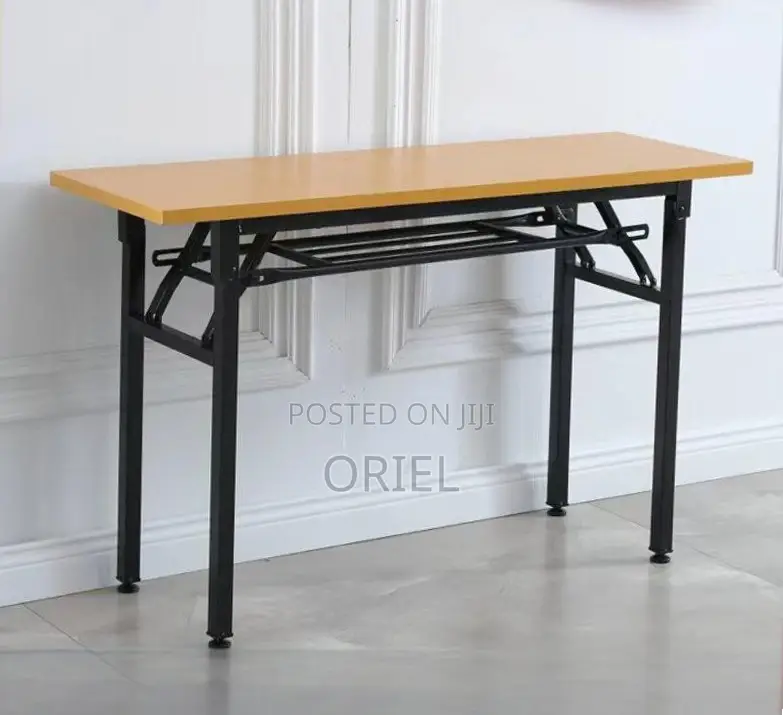 1.5M Foldable Office Table : Foldable Training Room Table