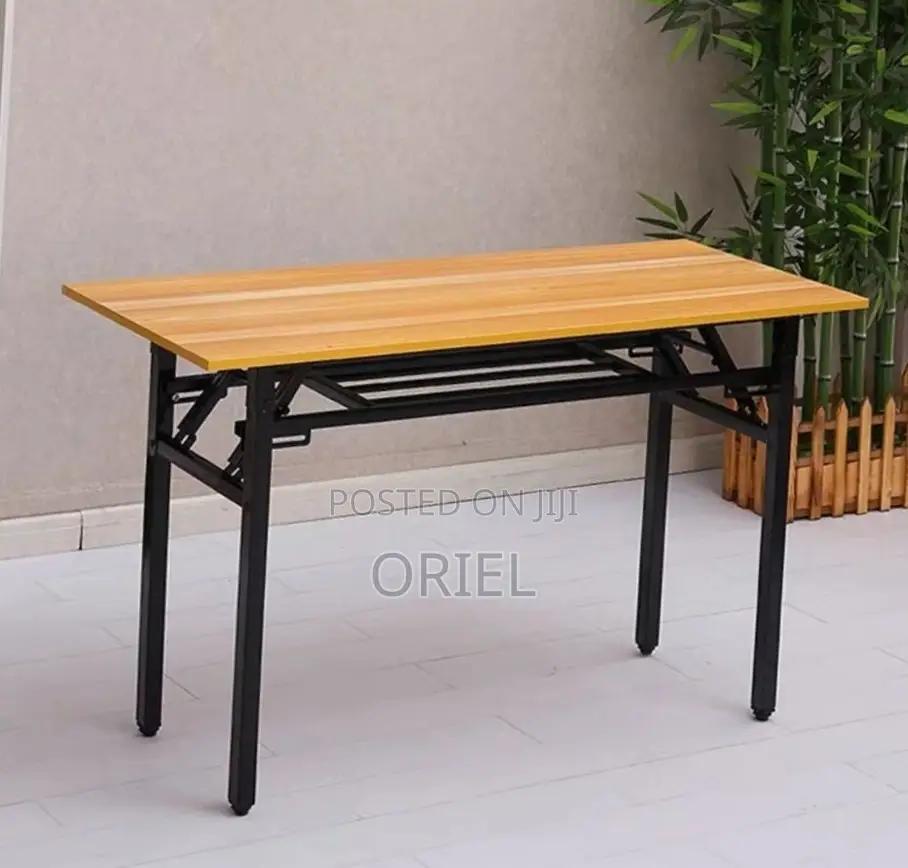 1.5M Foldable Office Table : Foldable Training Room Table