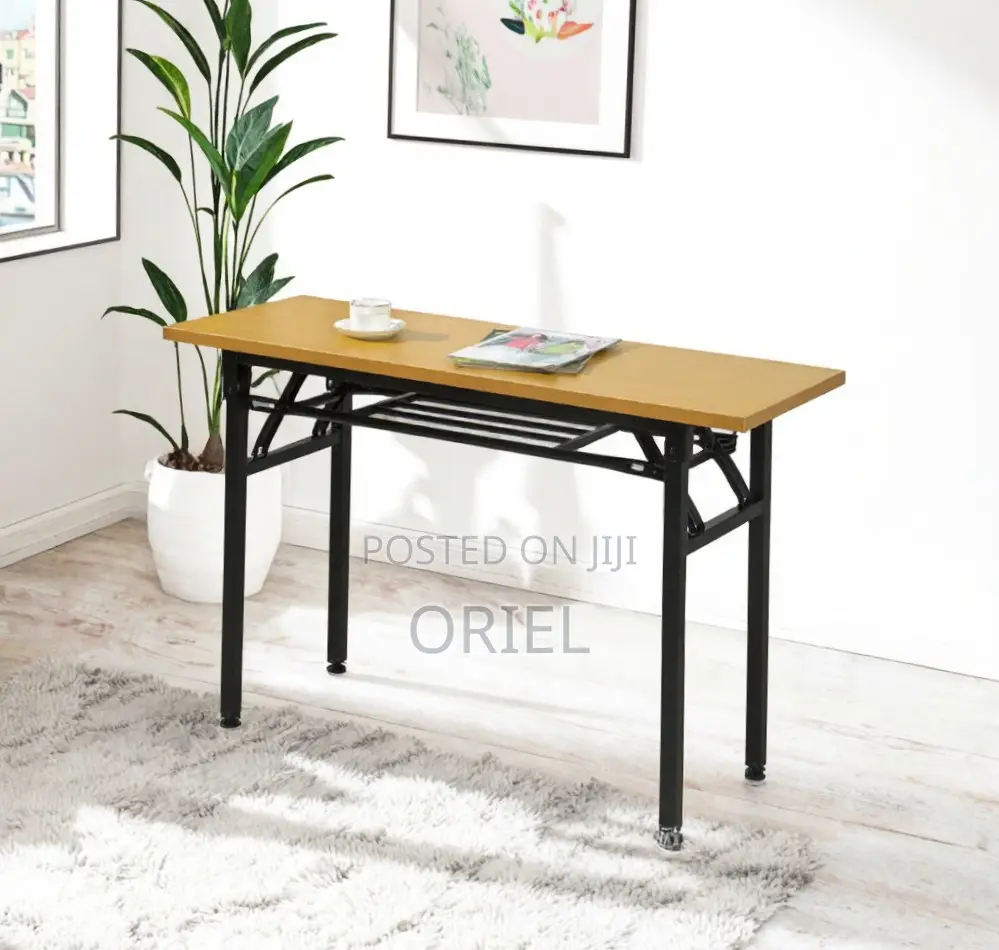 1.5M Foldable Office Table : Foldable Training Room Table