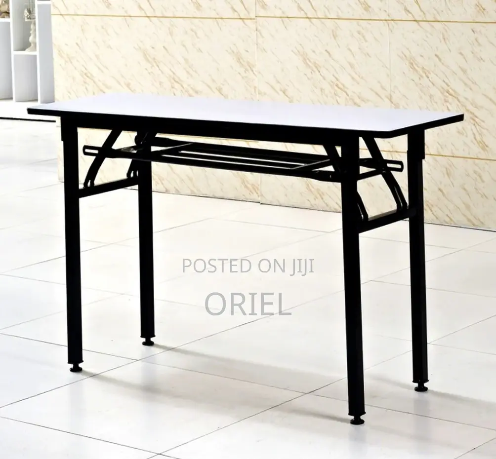 1.5M Foldable Office Table : Foldable Training Room Table