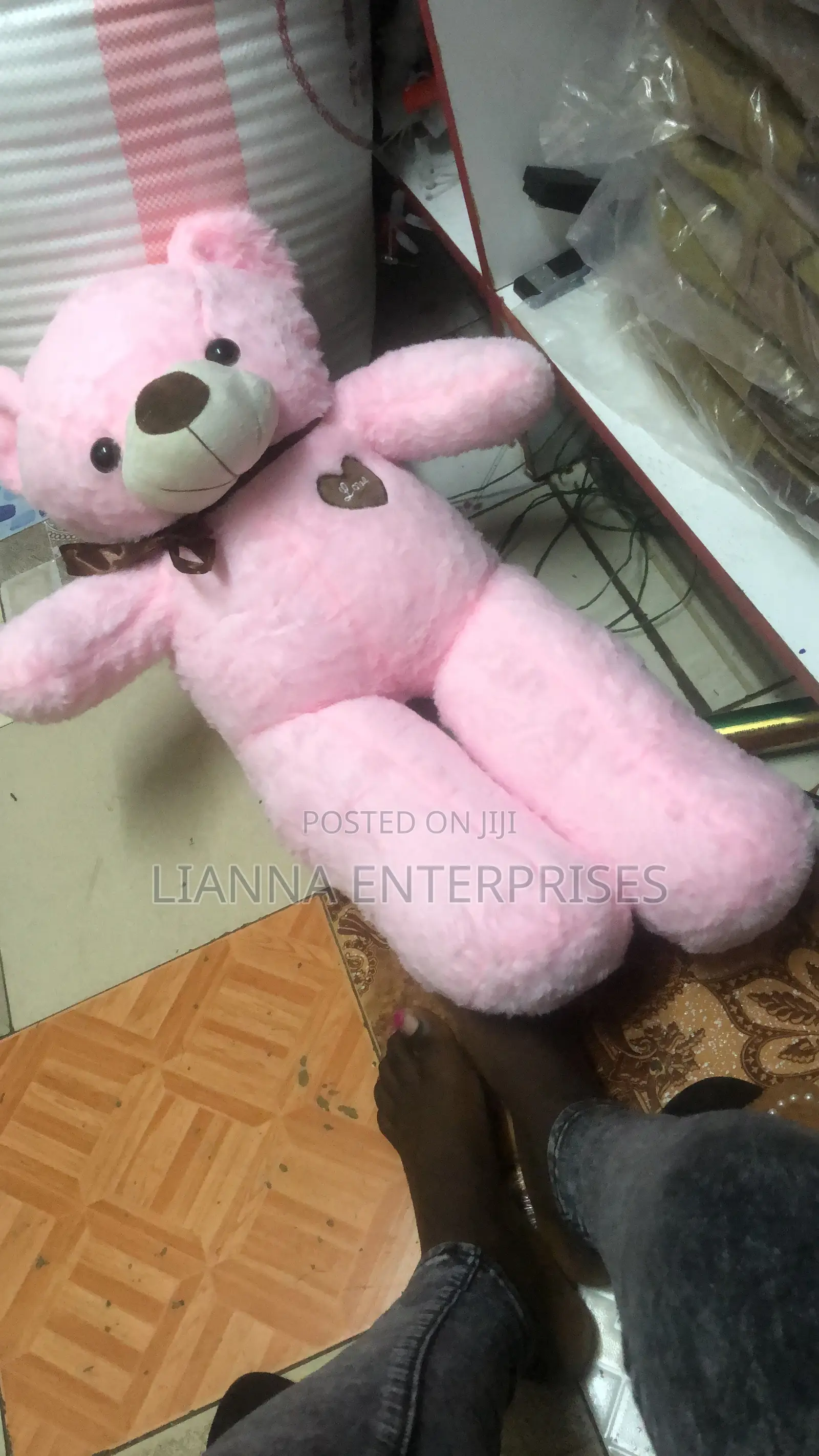 Sweetheart Pink Teddy Bear