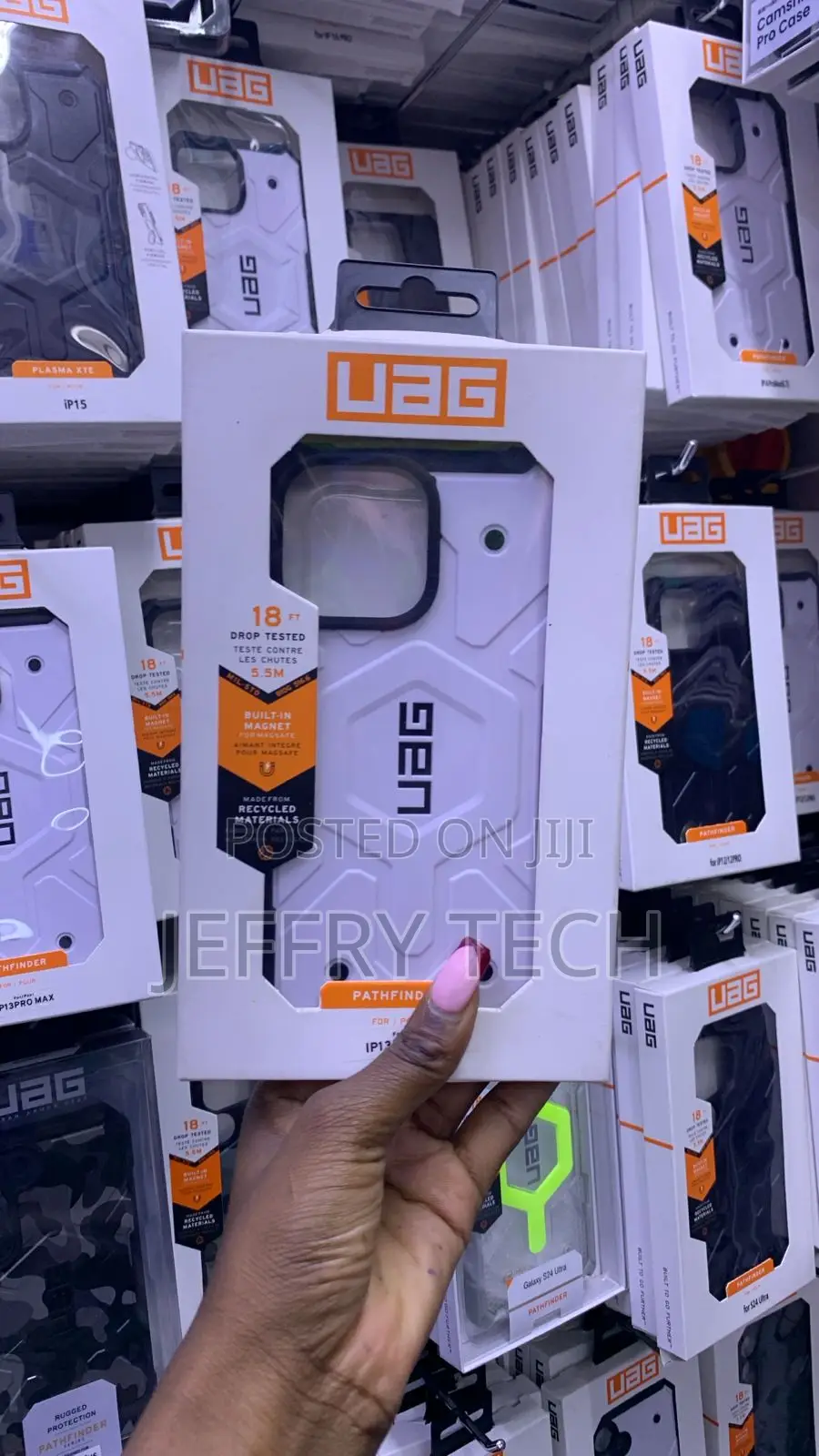 Urban Armor Gear (UAG) Pathfinder MagSafe Rugged Case in Black Ip 14