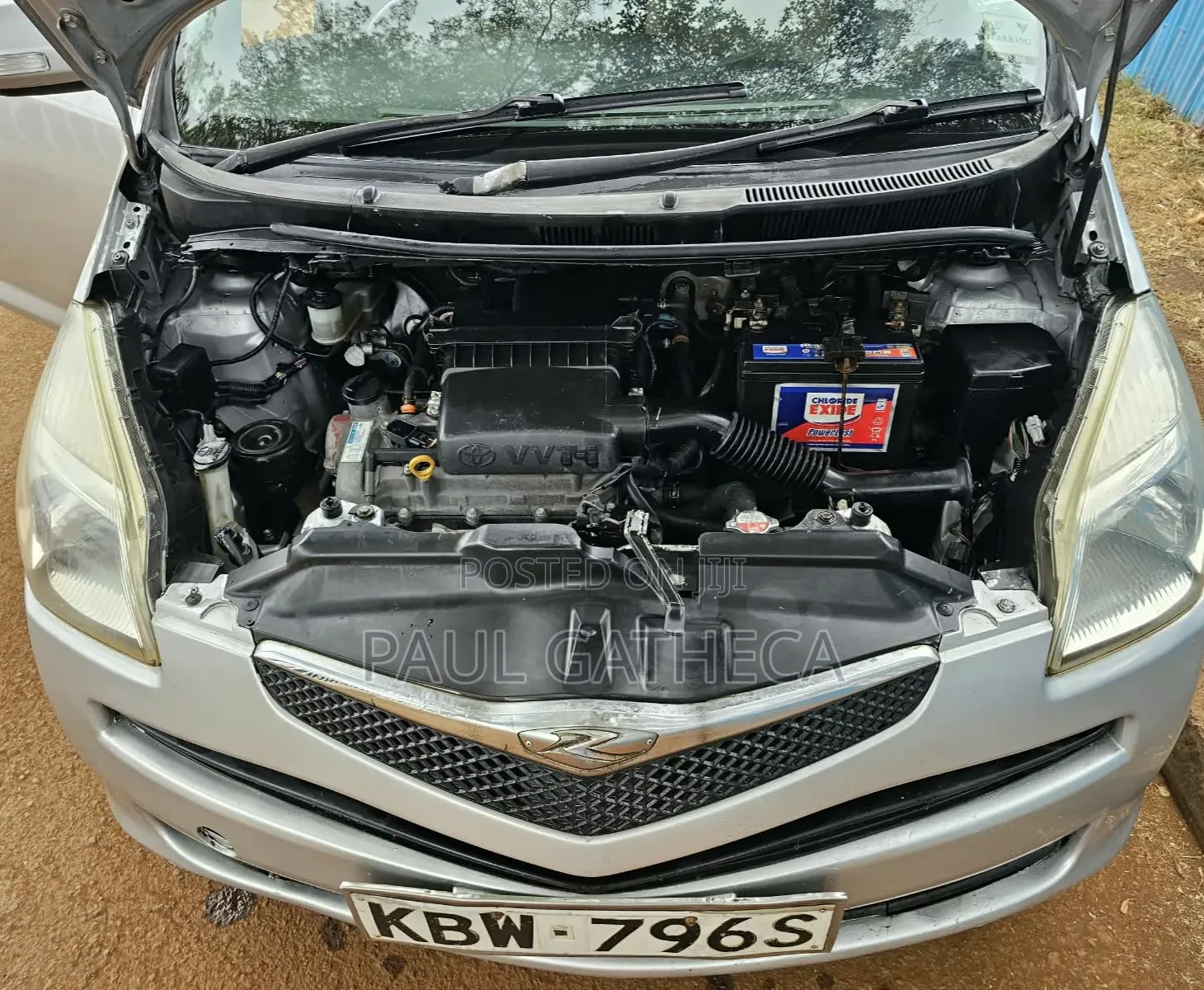 Toyota Ractis 2007 Silver