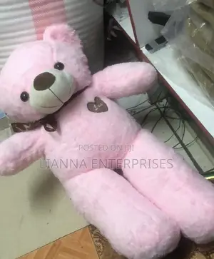 Super Soft Pink Teddy Bear 80cm