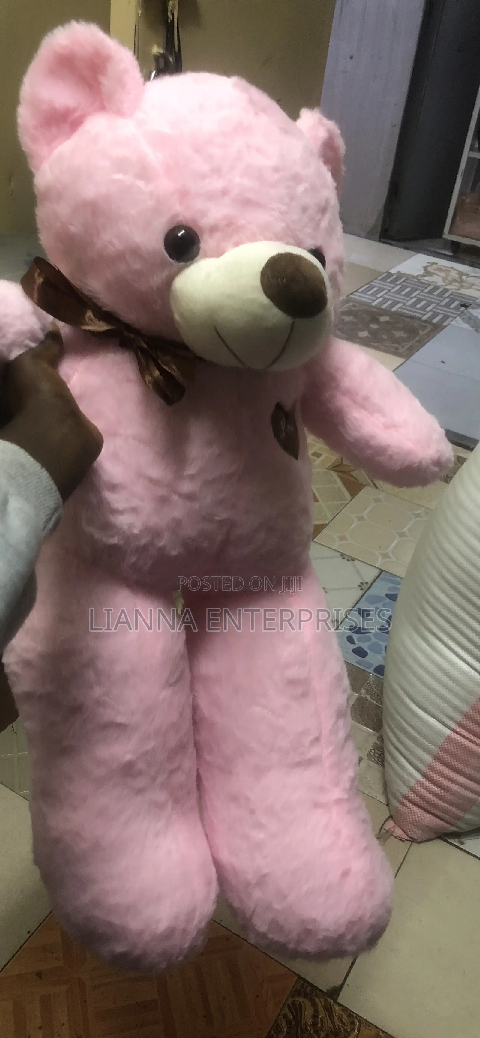 My Cuddly Pink Teddy Bear