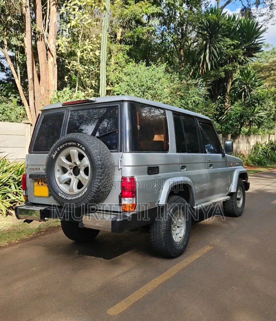 Toyota Land Cruiser 1993 Silver