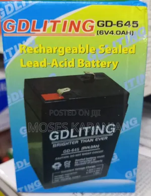 GD Life 6V Sealed Lead Acid Battery