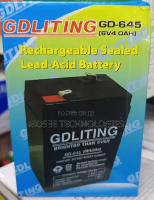 GD Life 6V Sealed Lead Acid Battery