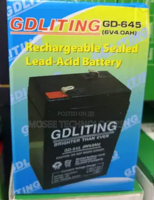 GD Life 6V Solar Rechargeable Battery