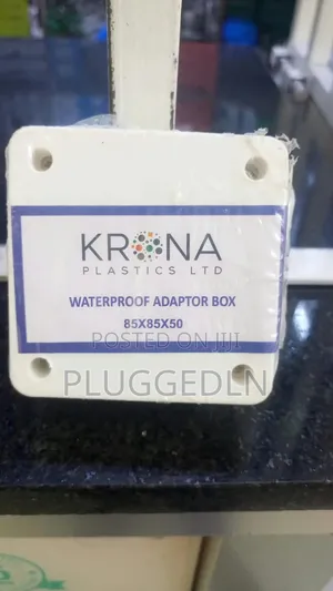 Waterproof Adaptor Box Dimensions of 85x85x50