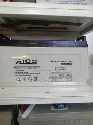 Aico Japan 12V 100ah Deep Cycle Solar Battery