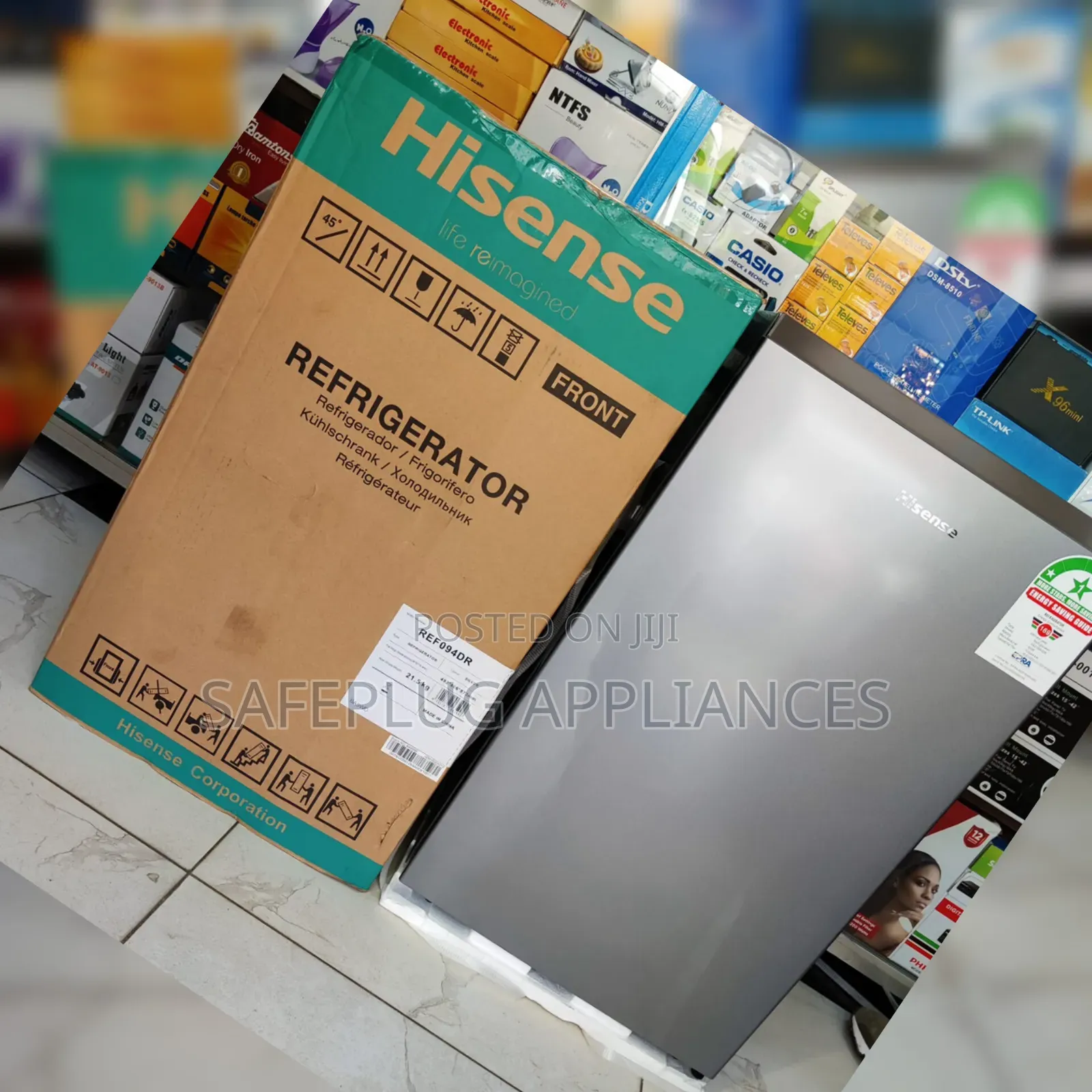 Hisense 94L Single Door Fridge – Compact Efficient