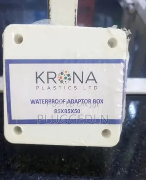 Waterproof Adaptor Box Dimensions of 85x85x50
