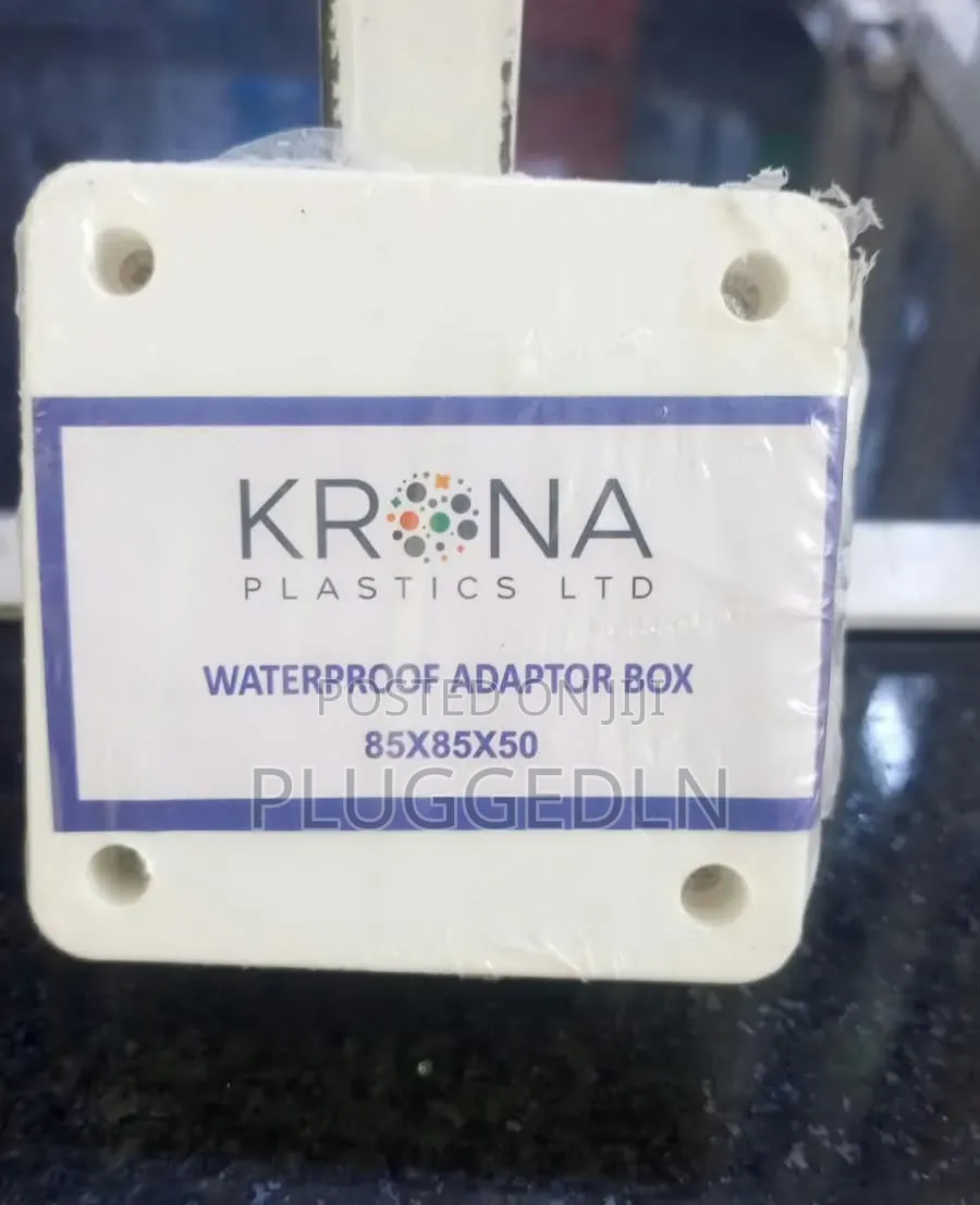 Waterproof Adaptor Box Dimensions of 85x85x50