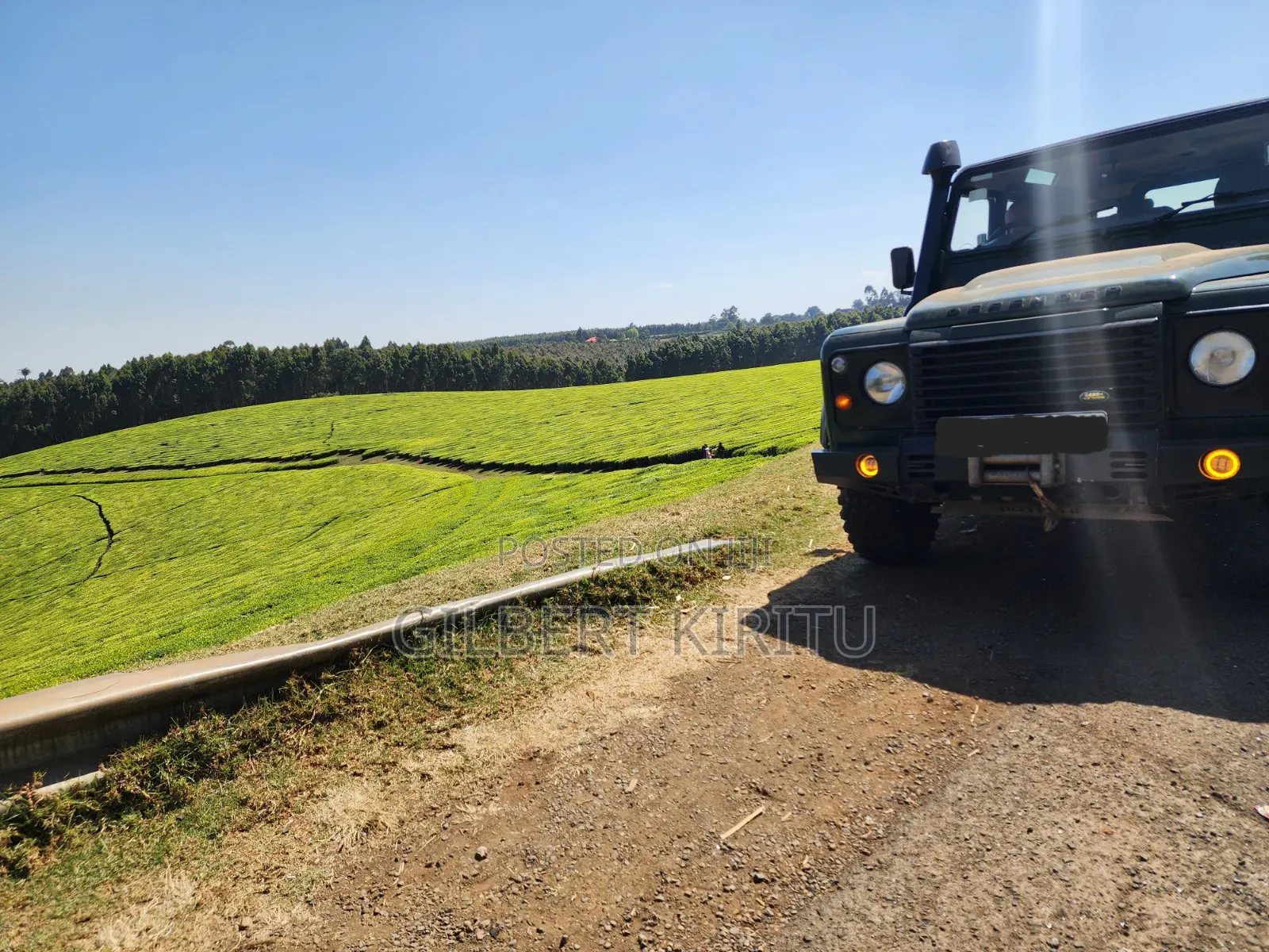 Land Rover Defender Puma 110 2.4 TD 2010 Green