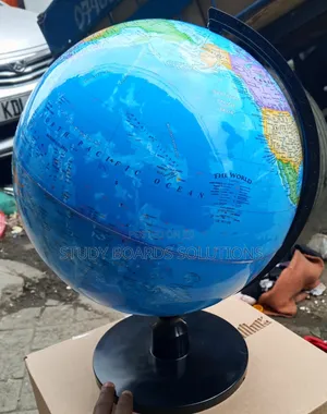 32cm PVC World Globe – Ideal for Receptions Offices